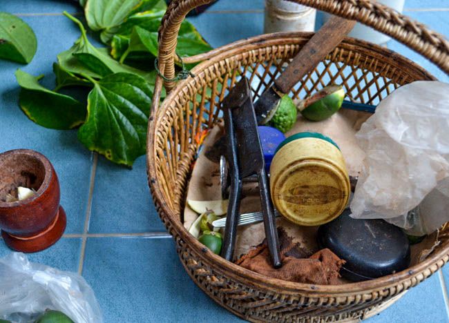 Betel Leaves and Betel Boxes