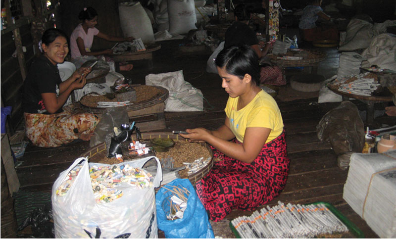 Cheroot Making Factory